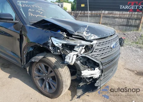 2023 Ford Explorer Xlt из США, поврежденный, VIN 1FMSK8DH2PGA76415